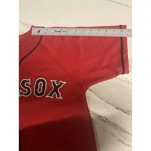 Vintage Majestic Boston Red Sox Daisuke Matsuzaka 18 Baseball Jersey Mens SM - Picture 8 of 8